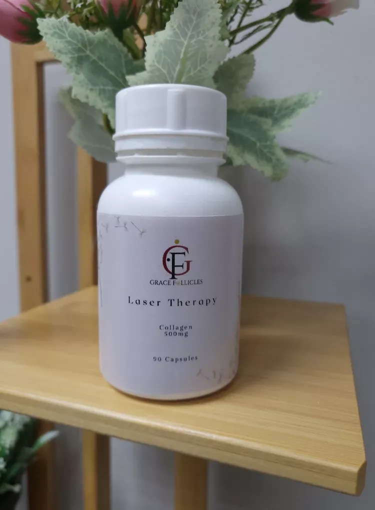 Professional hair restoration product packages at Grace Follicles Umhlanga and Sandton